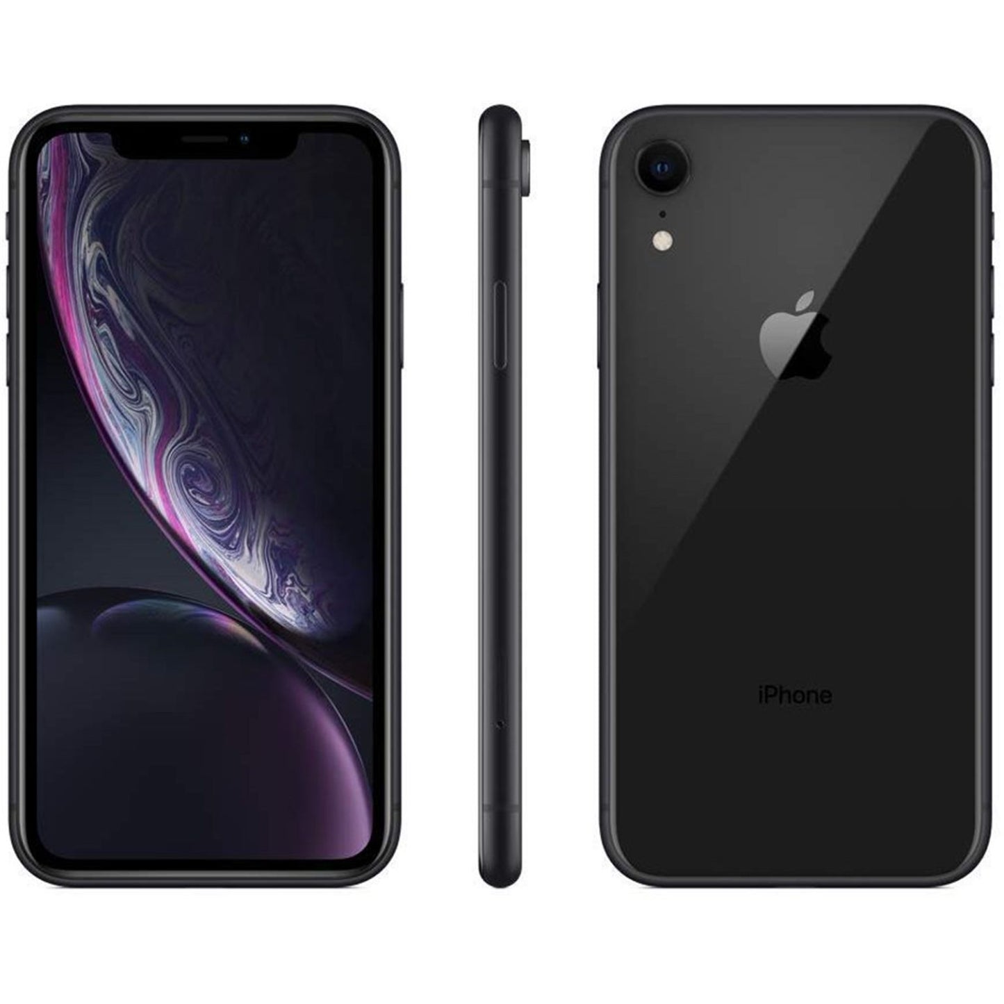 Apple iPhone XR Black 64GB A1984 refurbished As New