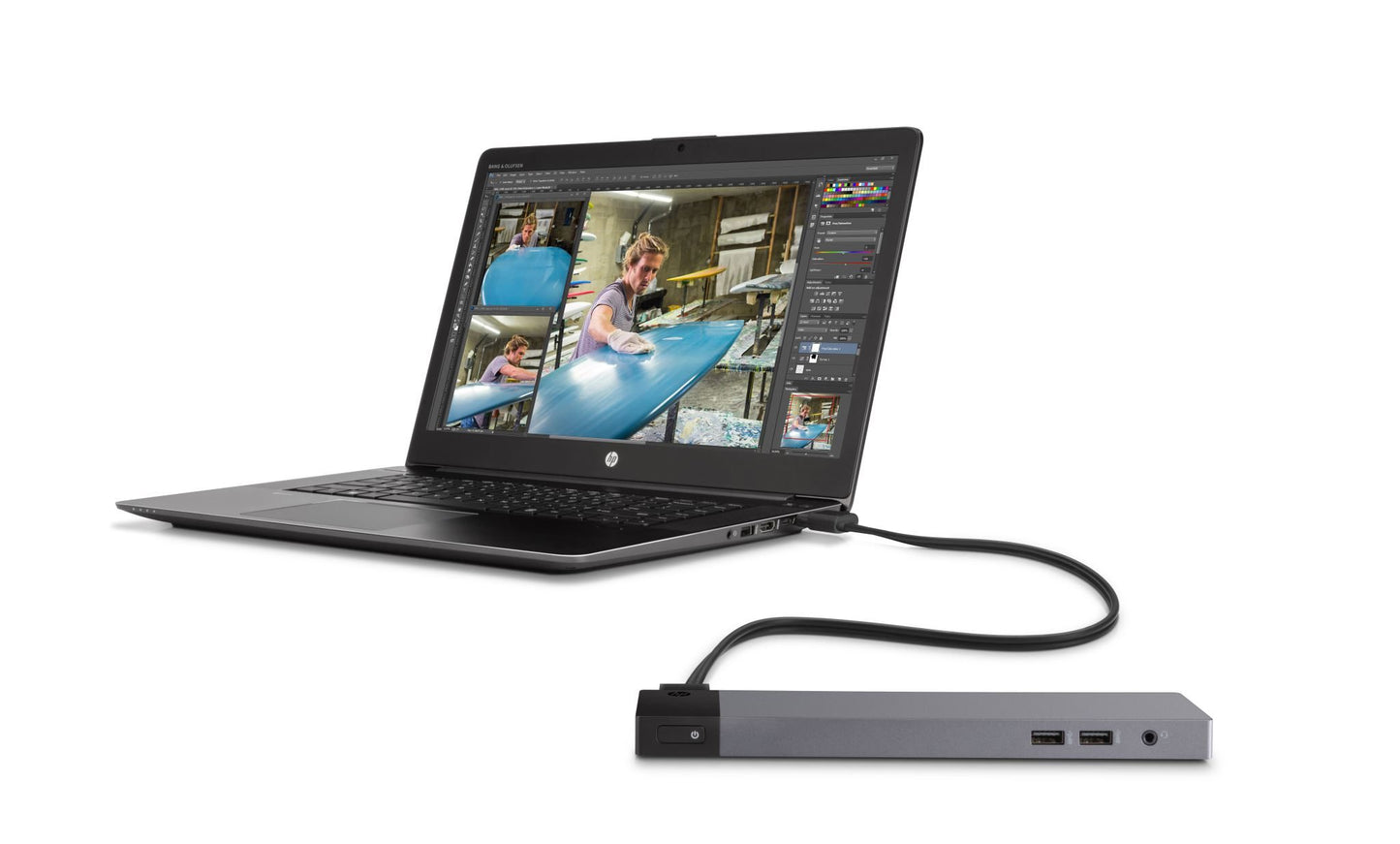 HP HSTNN-CX01 Thunderbolt 3 ZBook/Elite Dock refurbished