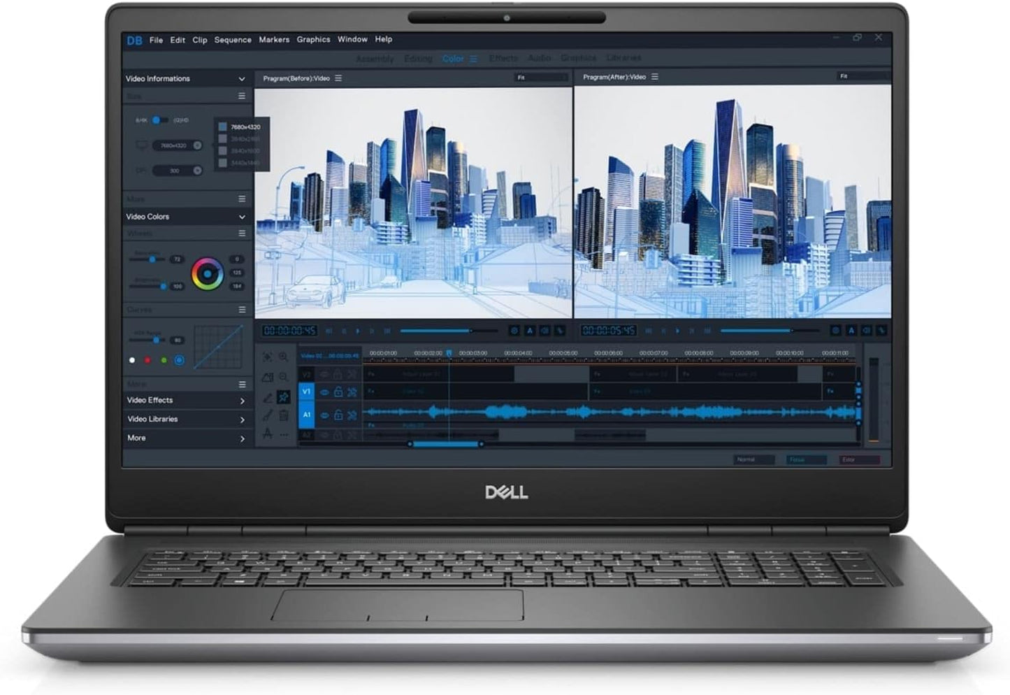 Dell Precision 7760 17.3 i7-11850H 40GB Ram, 512GB, RTX A3000 6GB