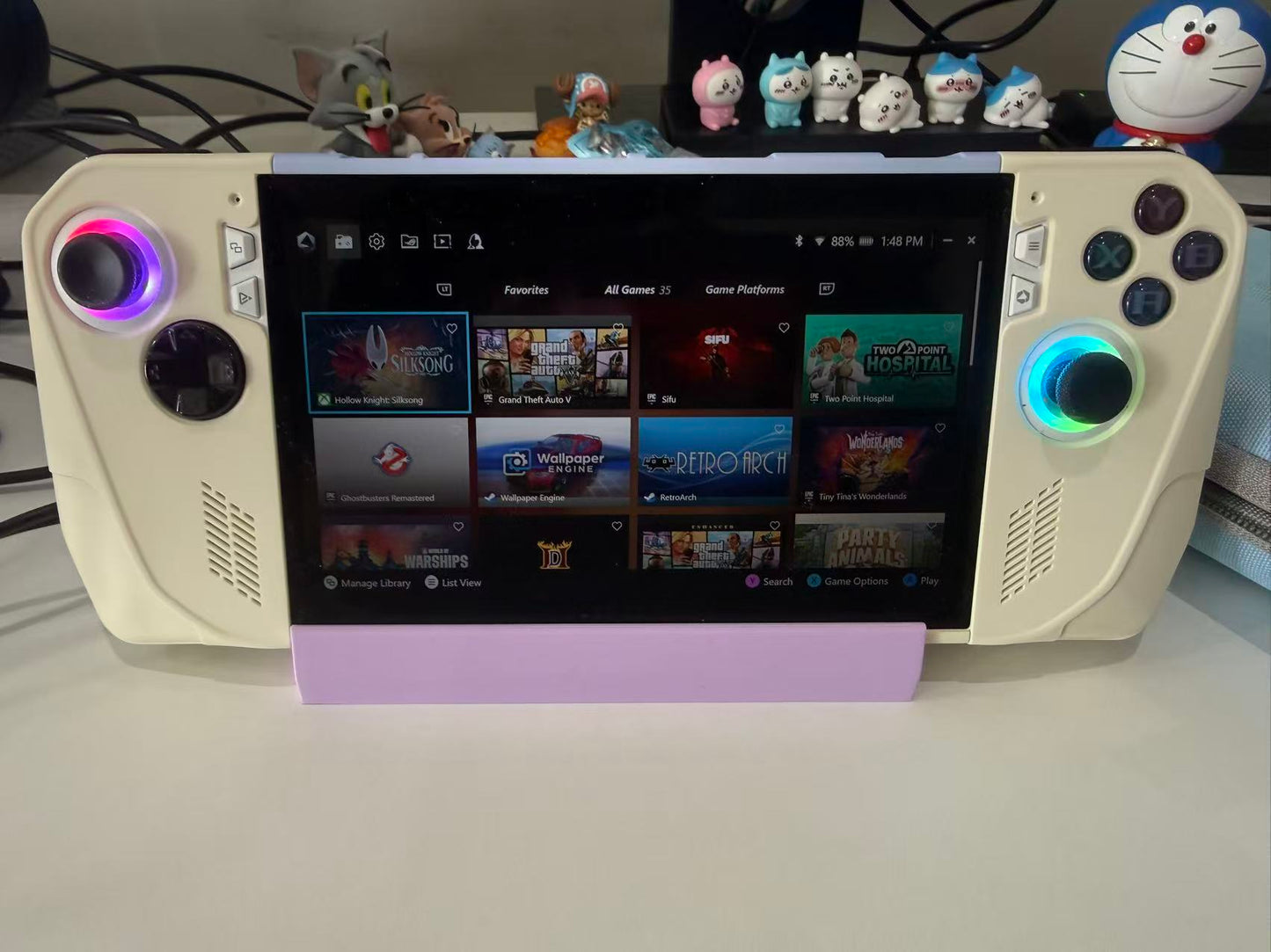 ASUS ROG Ally 7" FHD Touch 120Hz 16GB 2TB SSD 74WH battery Gaming Handheld refurbished