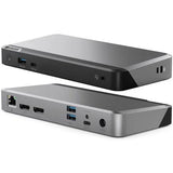 Alogic MX2 USB-C Dual 4K Docking Station, with 65W Power Delivery refurbished