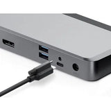 Alogic MX2 USB-C Dual 4K Docking Station, with 65W Power Delivery refurbished
