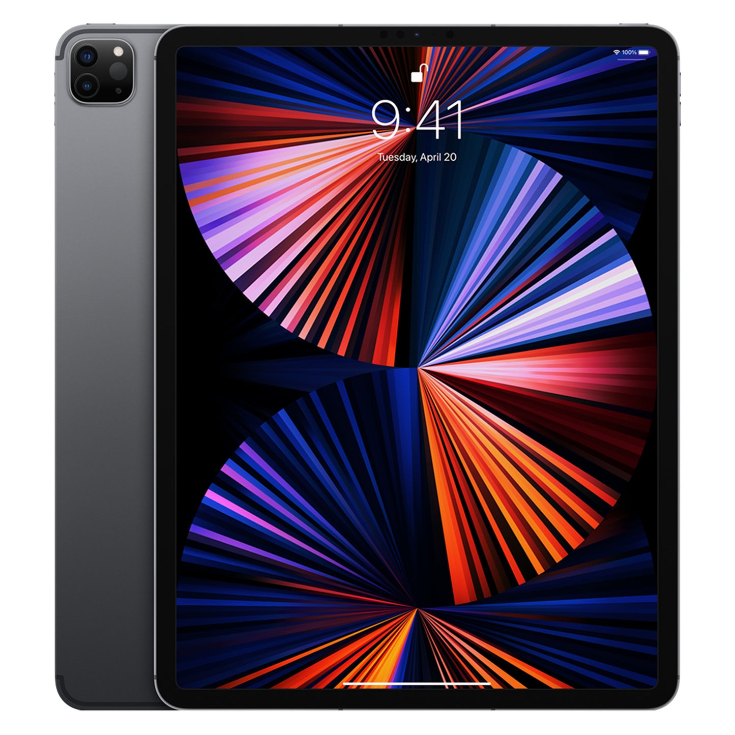 Apple iPad Pro 12.9 5th Gen M1 256GB WIFI+Cellular Space Grey A2461 refurbished
