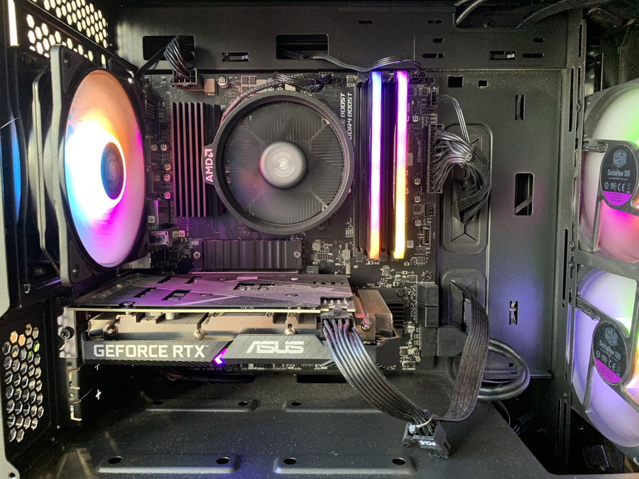 AMD Ryzen 5 5600X 16GB DDR4 3200 RTX 3060 1TB SSD Win 11 Pro Refurbished