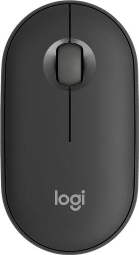 Logitech M350S Pebble 2 USB Wireless/Bluetooth Mouse - Graphite
