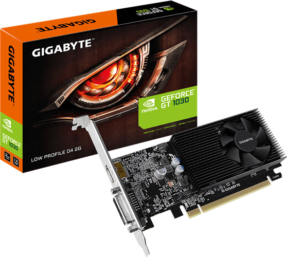 Gigabyte GeForce GT 1030 2GB DDR4 Low Profile Graphics Card