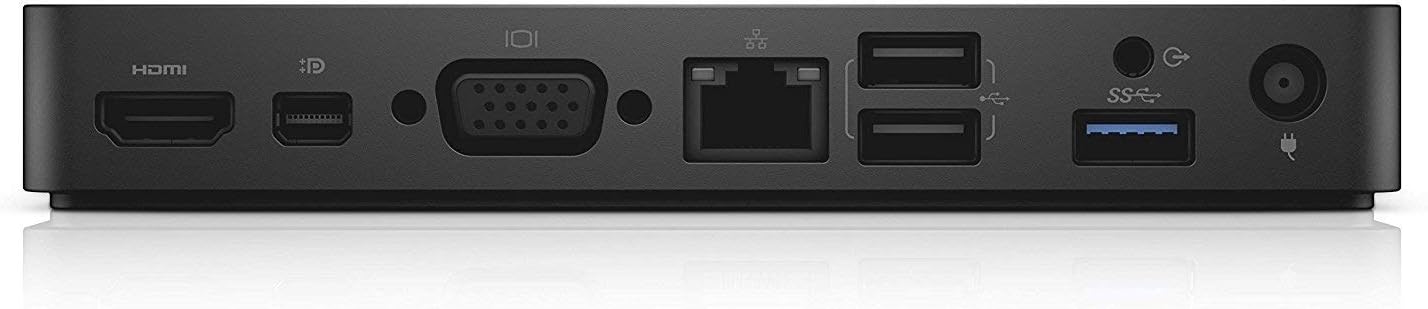 Dell WD15 K17A USB-C Docking station w/130w Power adapeter refurbished