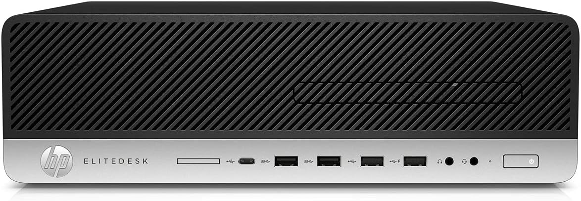 HP EliteDesk 800 G4 SFF Intel i5 8500 3.0GHz 16GB RAM 256GB SSD Win 11 Pro refurbished