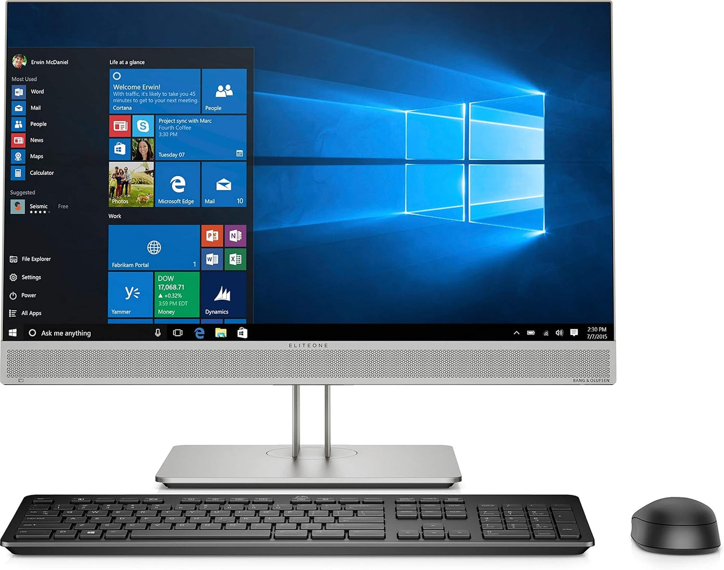 HP Eliteone 800 G5 i5 16GB 512GB RX560 Touch Screen dual camera All-in-one win11 refurbished