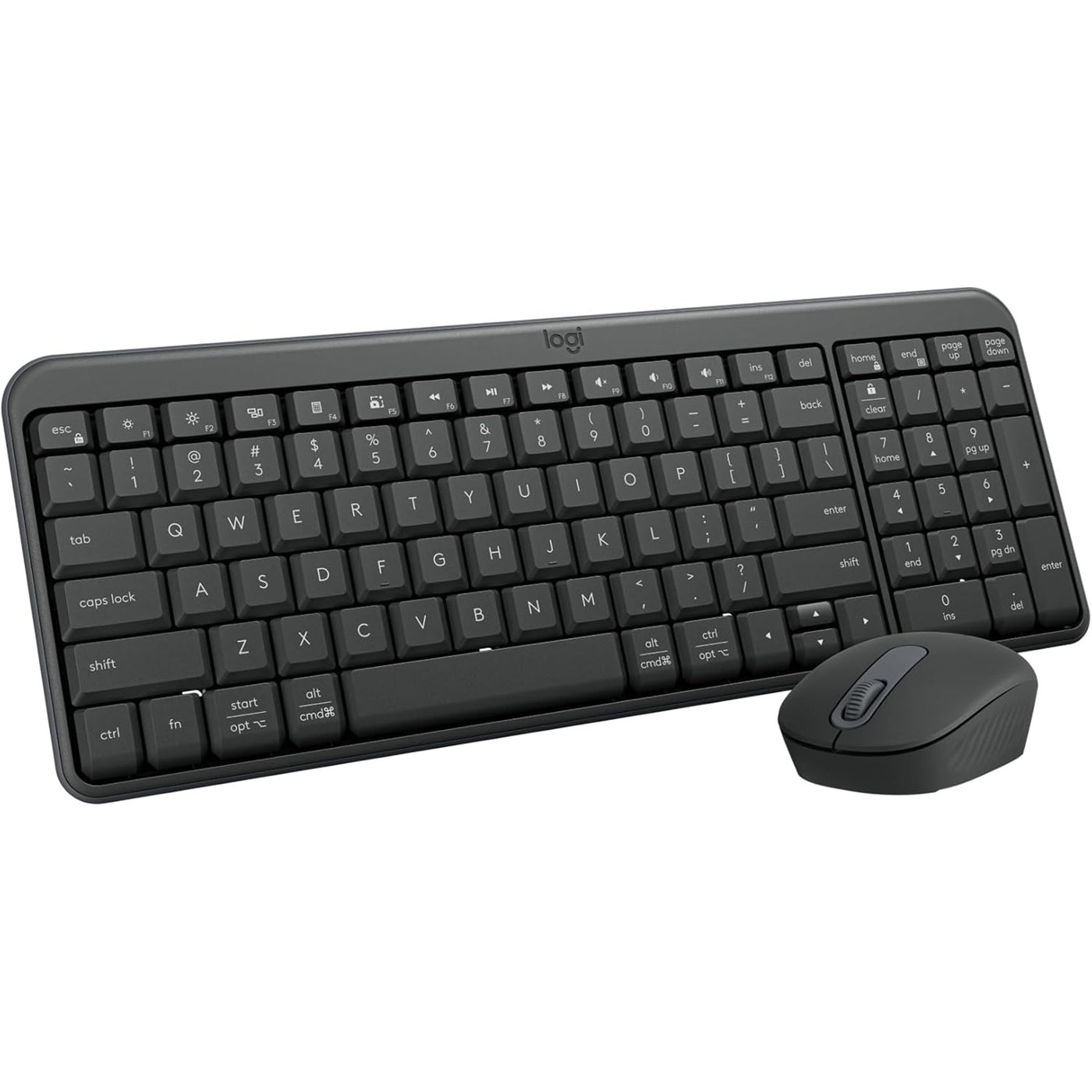 Logitech MK250 Bluetooth Desktop Keyboard & Mouse Combo - Graphite