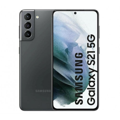 Samsung Galaxy S21 5G 128GB / 8GB Phantom Gray — Excellent Grade — minor frame scratches and screen burn — Refurbished