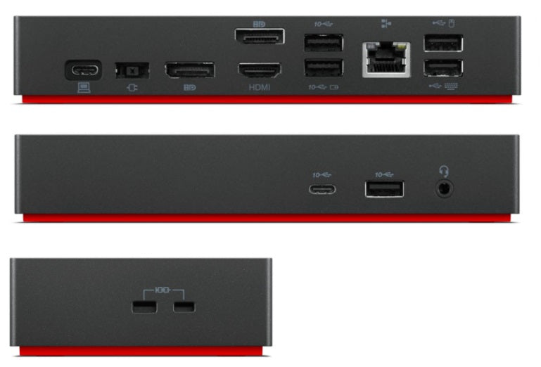 Lenovo ThinkPad USB-C Dock LDA-KP triple 4K support refurbished Mac Compatiable