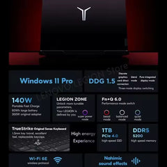 Lenovo R9000P 2024 model R9 7945HX RTX 4060 32GB DDR5 1TB SSD QHD+ 240Hz refurbished