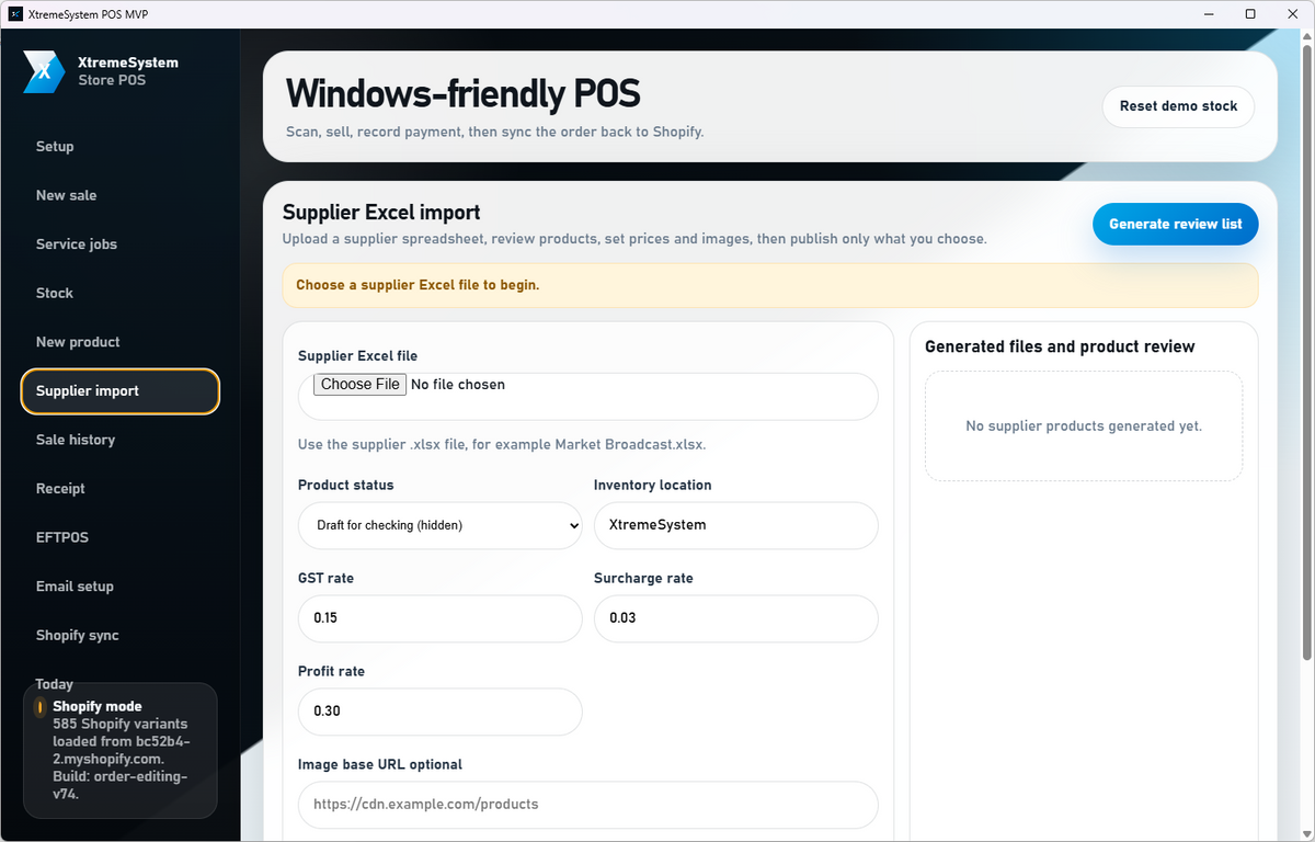 Xtremesystem POS System