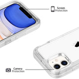 iPhone case For IPhone 15 14 13 12 11 Pro Max XR XS 6S 7 8 Plus Clear/ blue/ Gray Transparent Shockproof Armor Glossy Plain Phone Case Cover