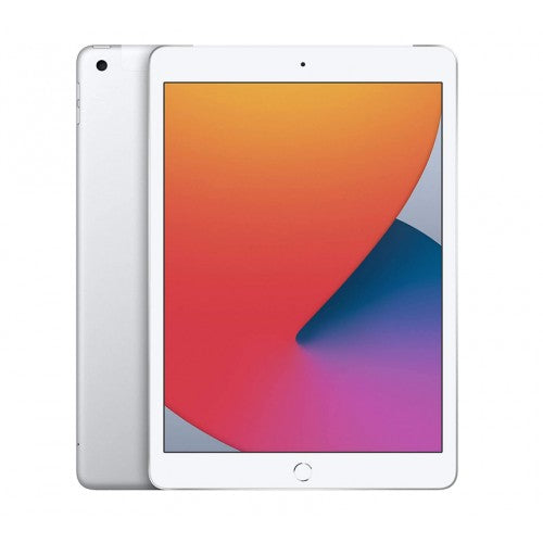 Apple iPad (8th Gen) 32GB Wi-Fi only Silver — Excellent Grade — uneven backlighting, over 80% Battery — Refurbished