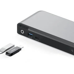 Alogic MX2 USB-C Dual 4K Docking Station, with 65W Power Delivery refurbished