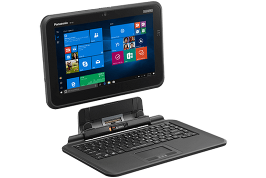 Panasonic Toughpad FZ-Q2 Rugged 2in1 tablet Intel M5 6y57 8GB 250GB 12.5inch FHD Stylus refurbished