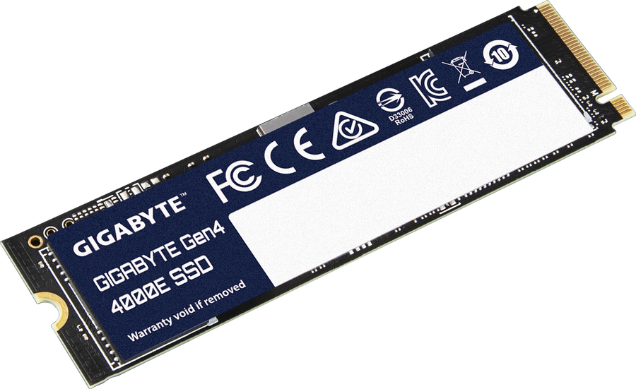 GIGABYTE Gen4 4000E 1TB PCIe 4.0 NVMe M.2 SSD