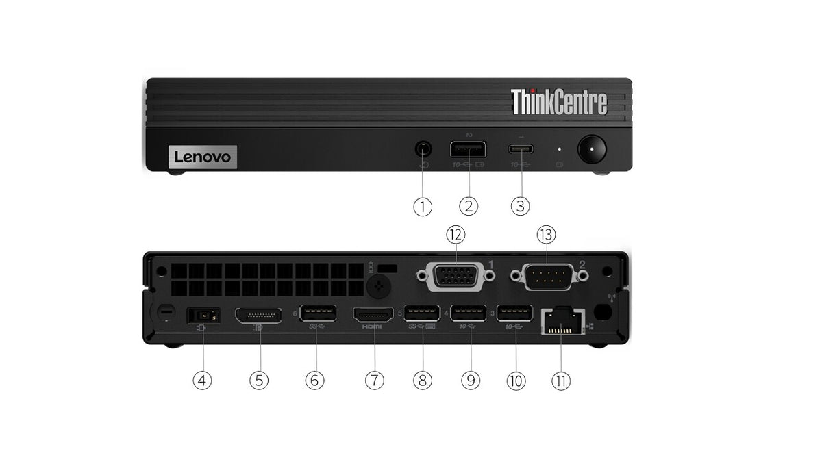 Lenovo ThinkCentre M90q Gen 2 Tiny - i5-11500, 16GB, 512GB NVMe - A Grade Refurbished