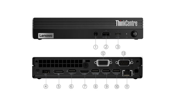 Lenovo ThinkCentre M90q Gen 2 Tiny - i5-11500, 16GB, 512GB NVMe - A Grade Refurbished