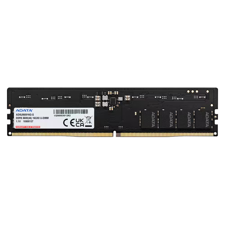 ADATA 16GB DDR5-5600 CL46 U-DIMM Desktop Memory