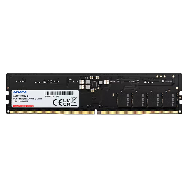 ADATA 32GB DDR5-5600 CL46 U-DIMM Desktop Memory