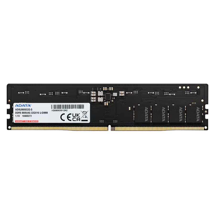 ADATA 32GB DDR5-5600 CL46 U-DIMM Desktop Memory