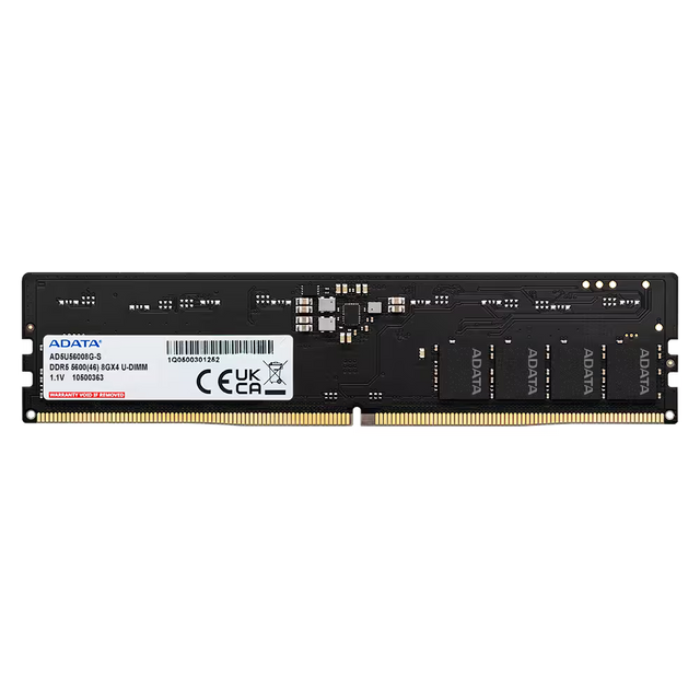 ADATA 8GB DDR5-5600 CL46 U-DIMM Desktop Memory