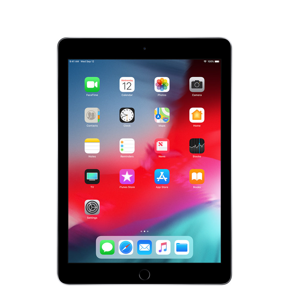 Apple iPad 6th Gen 9.7 inch 32GB WIFI Space Grey A1893 refurbished