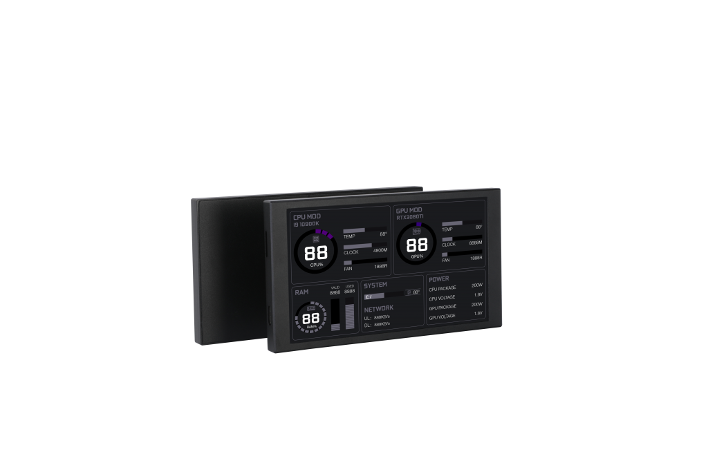 TURZX 5.2 inch black Smart Screen official product image