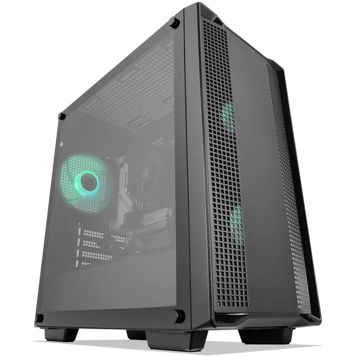 Sample image of XtremeSystem XS04 desktop PC; actual case may vary.