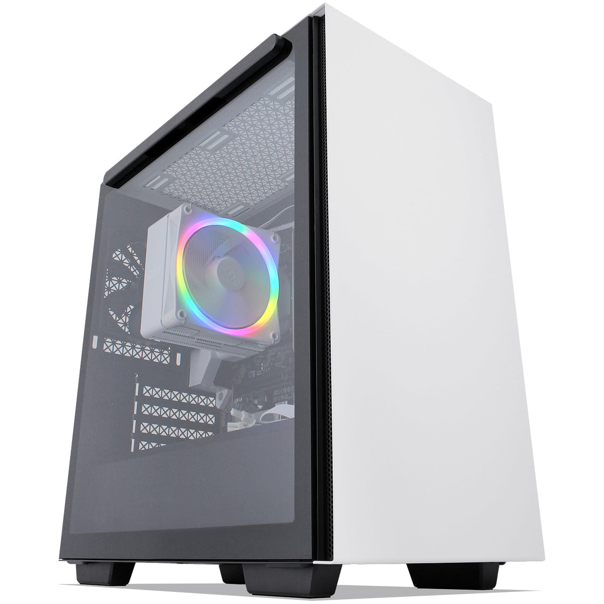 Sample image of XtremeSystem XSAI02 desktop PC; actual case may vary.