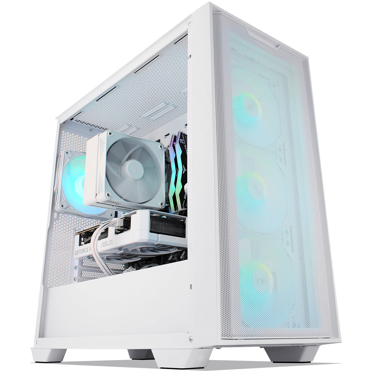 XtremeSystem XSG23 white gaming desktop sample image