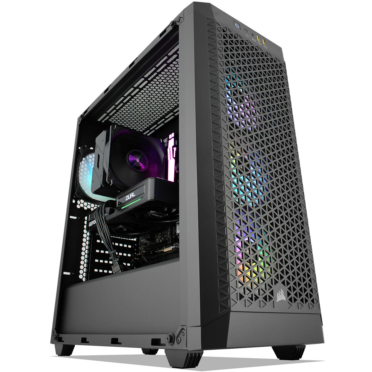 XtremeSystem XSG25 Corsair 480T black gaming desktop sample image