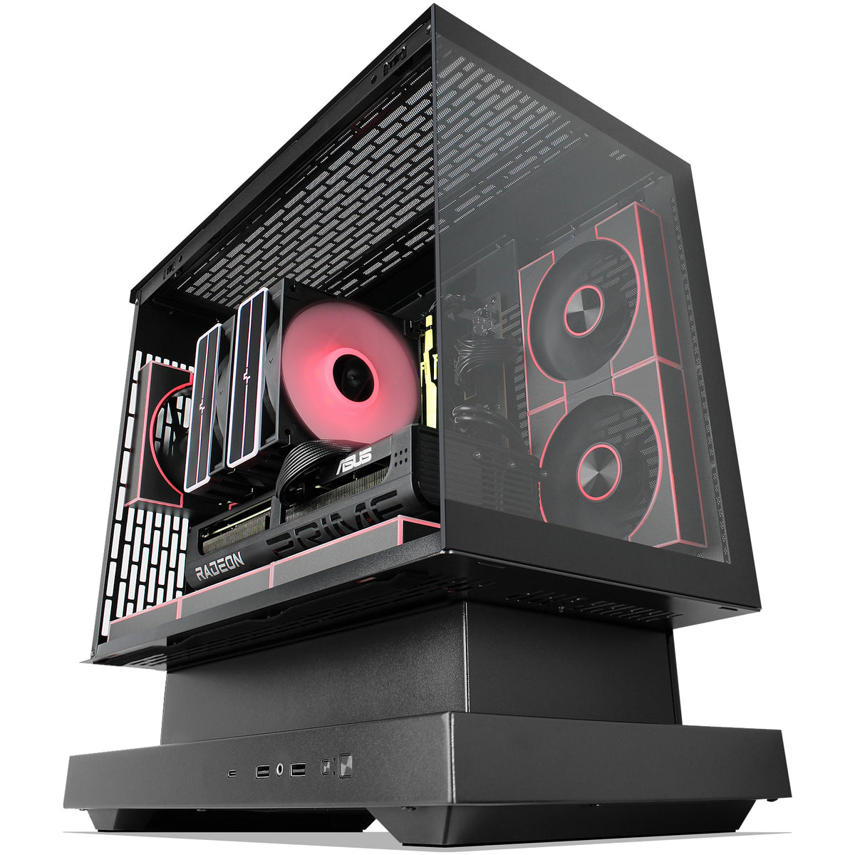 XtremeSystem XSG29 Darkflash Floatron F1 black gaming desktop sample image