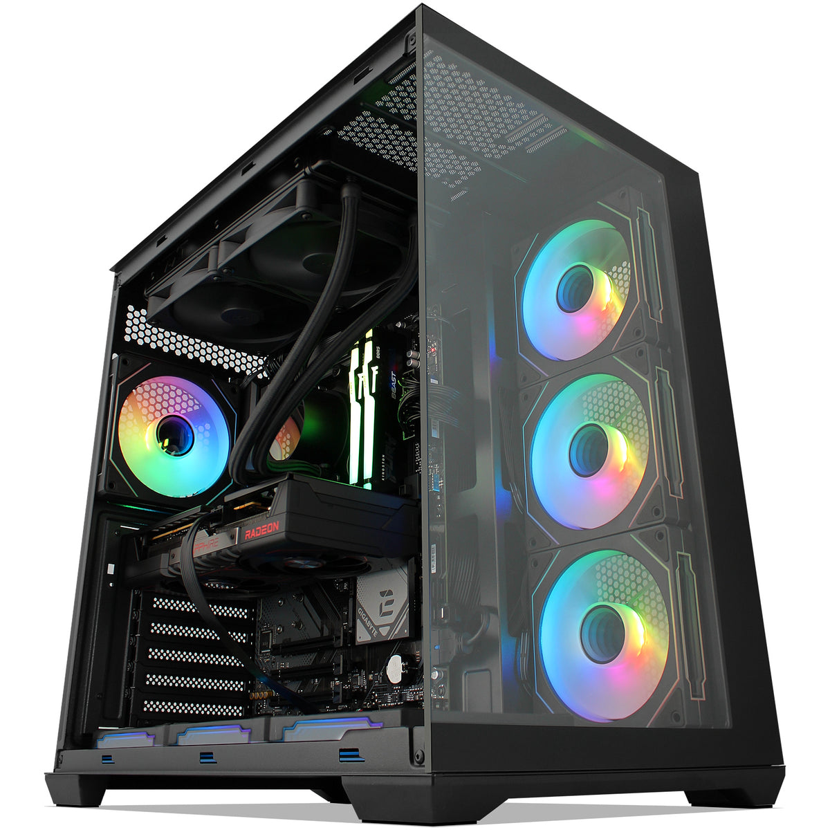 XtremeSystem XSG35 desktop, Darkflash C280 black case; image is a sample only