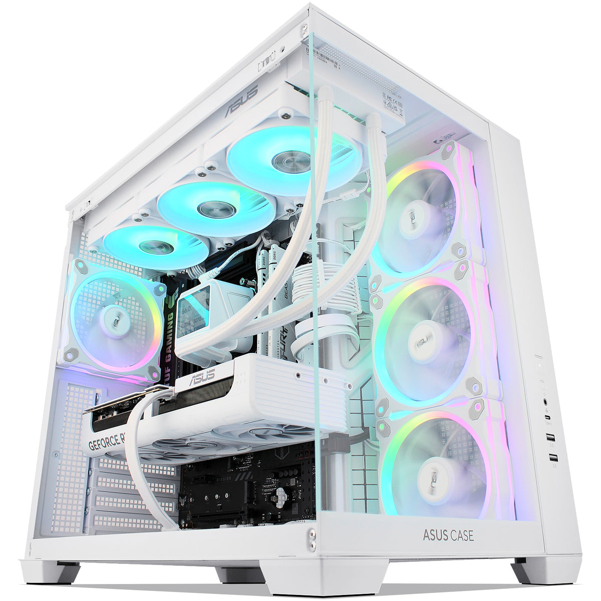 XtremeSystem XSG46 white gaming desktop; image is a sample